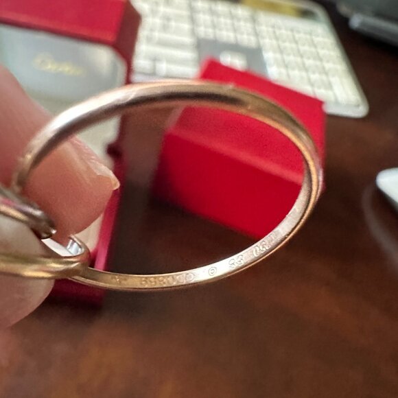 Cartier Ultra Thin Trinity Ring - Picture 3 of 7